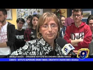 Corato |  Istituto Superiore Oriani-Tandoi, creatività e nuove idee a scuola