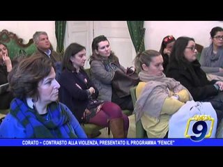 Corato | Contrasto alla violenza, presentato il programma Fenice
