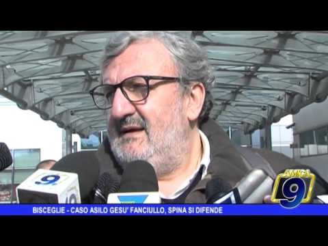 Bisceglie | Caso asilo Gesù fanciullo, Spina si difende