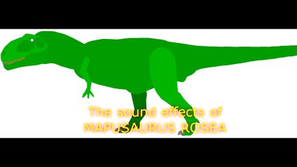 (WARNING: LOUD)The sound effects of mapusaurus rosea