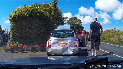 Car Crash on Dash Cam