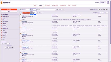 PhoneBurner's Enhanced Basic Search