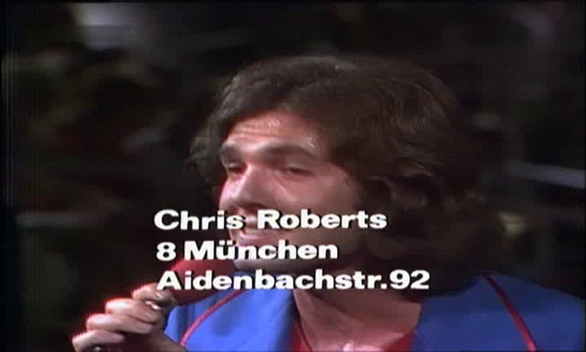 Chris Roberts - Eine Freude vertreibt hundert Sorgen 1973