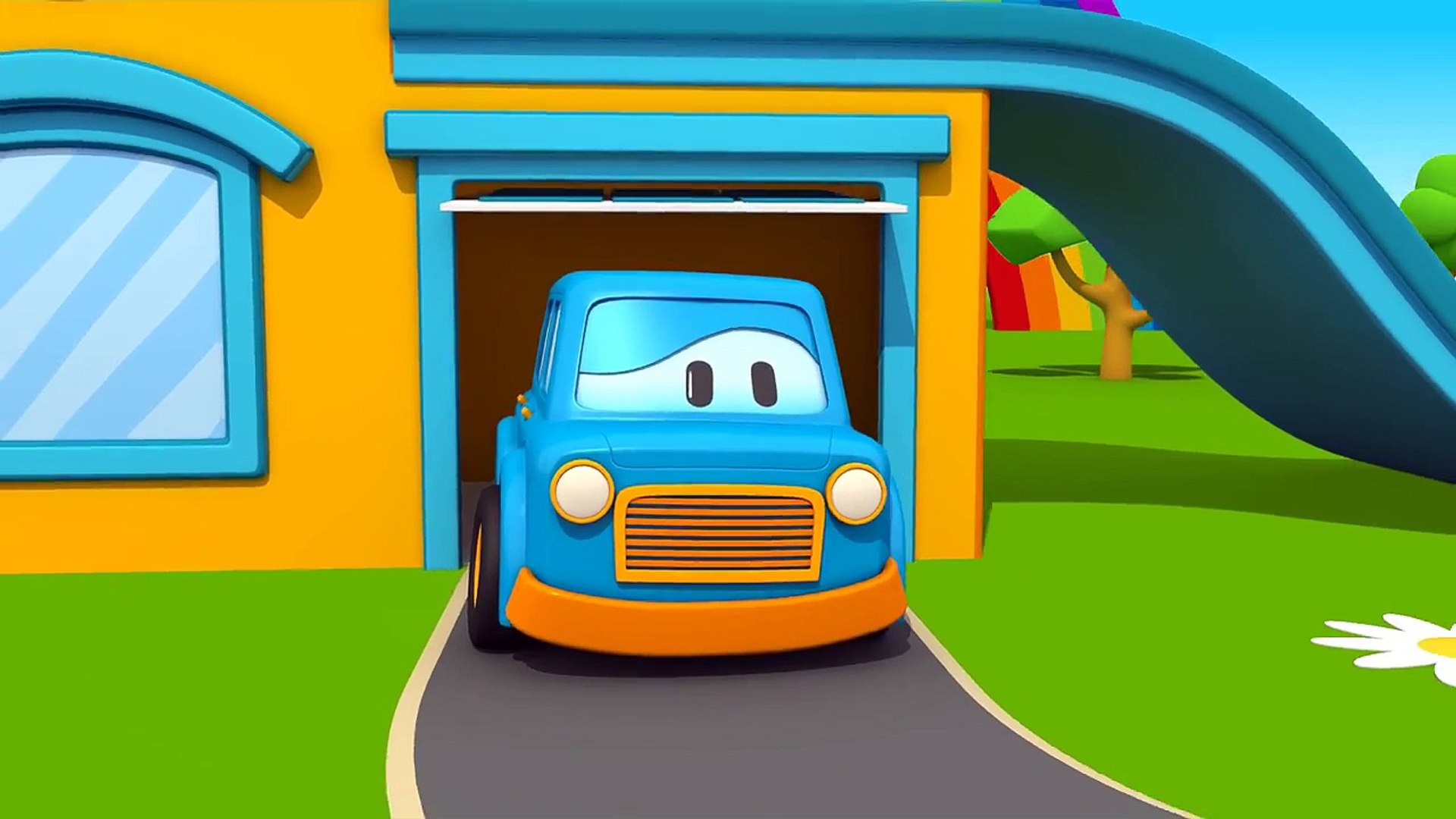 Eğitici çizgi film Akıllı arabalar Renkler Oyuncak tırtıl - Dailymotion  Video