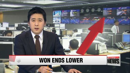 Download Video: Korean won falls sharply against U.S. dollar