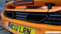 McLaren 12C Coupe - Noisy Start Up   Acceleration!