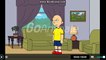 caillou shouts nigger and gets grounded