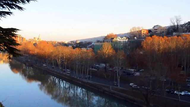 SUNSET IN OLD TBILISI - ЗАКАТ В СТАРОМ ТБИЛИСИ