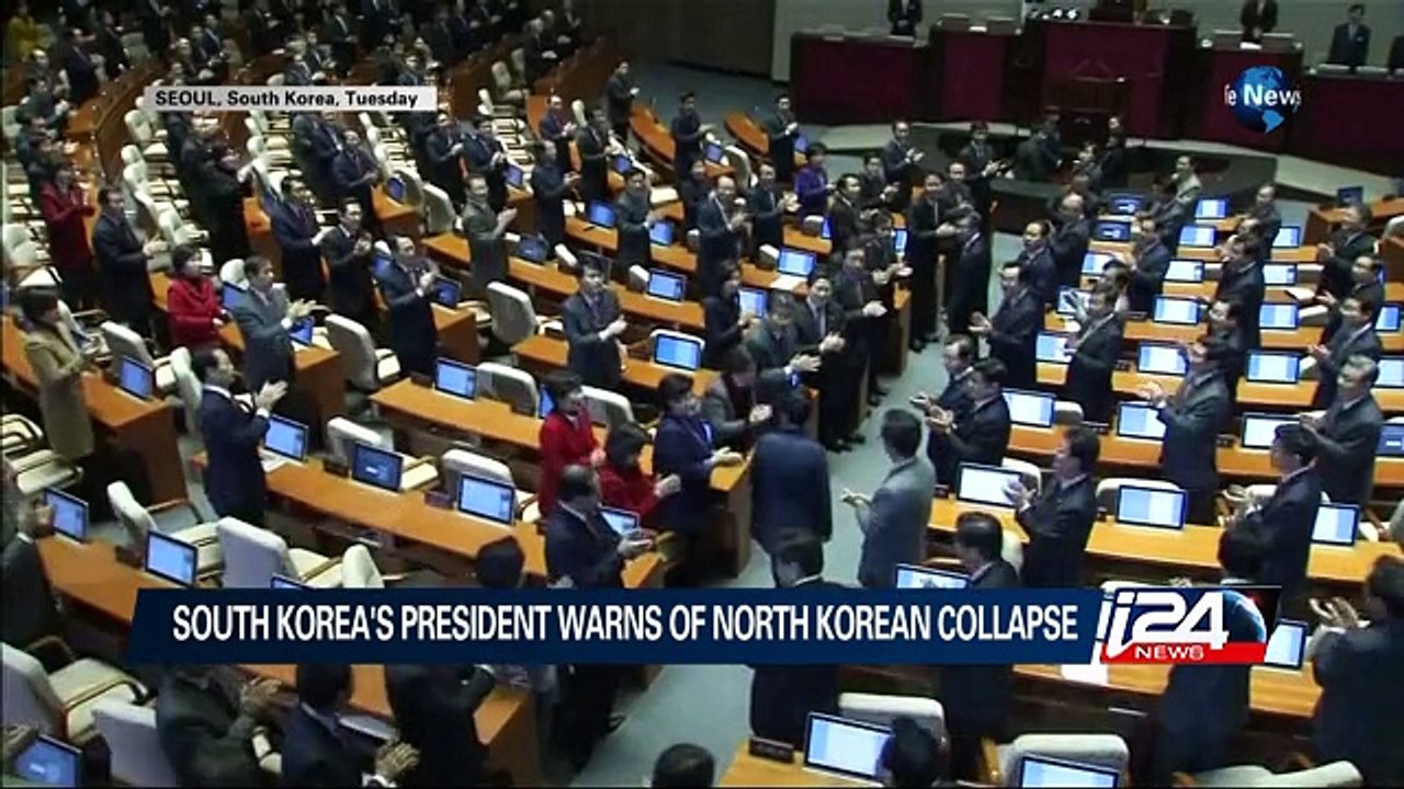 02/16: South Korea's president warns of North Korean collapse