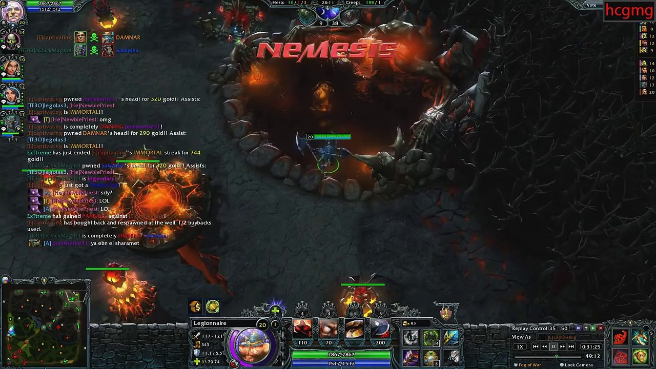 captivating - Heads to Claim - Legionnaire (40/4/5)