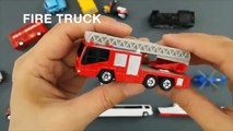Learning Street Vehicles Names and Sounds for kids with tomica 2015 Cars and Trucks