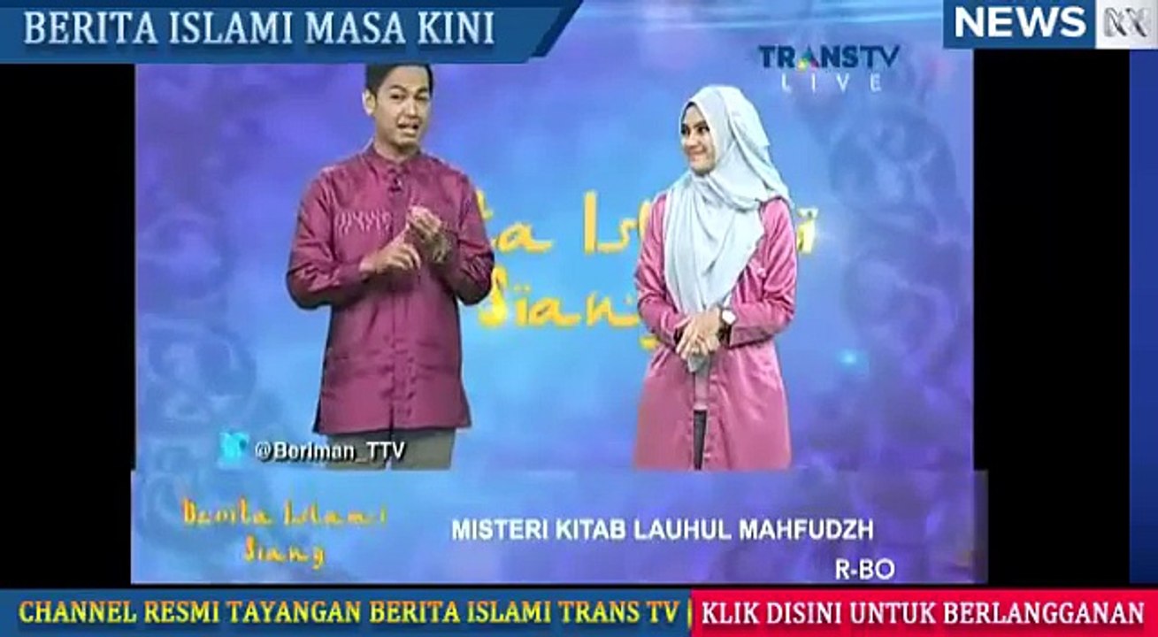Berita Islami Masa Kini - VIDEO Misteri Kitab Lauhul Mahfudz yang Menulis Takdir Manusia (2016) - YouTube