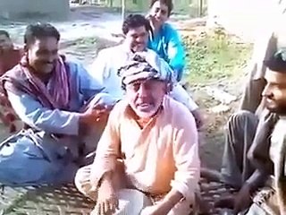 cultural old man singing some reality of marriage with music