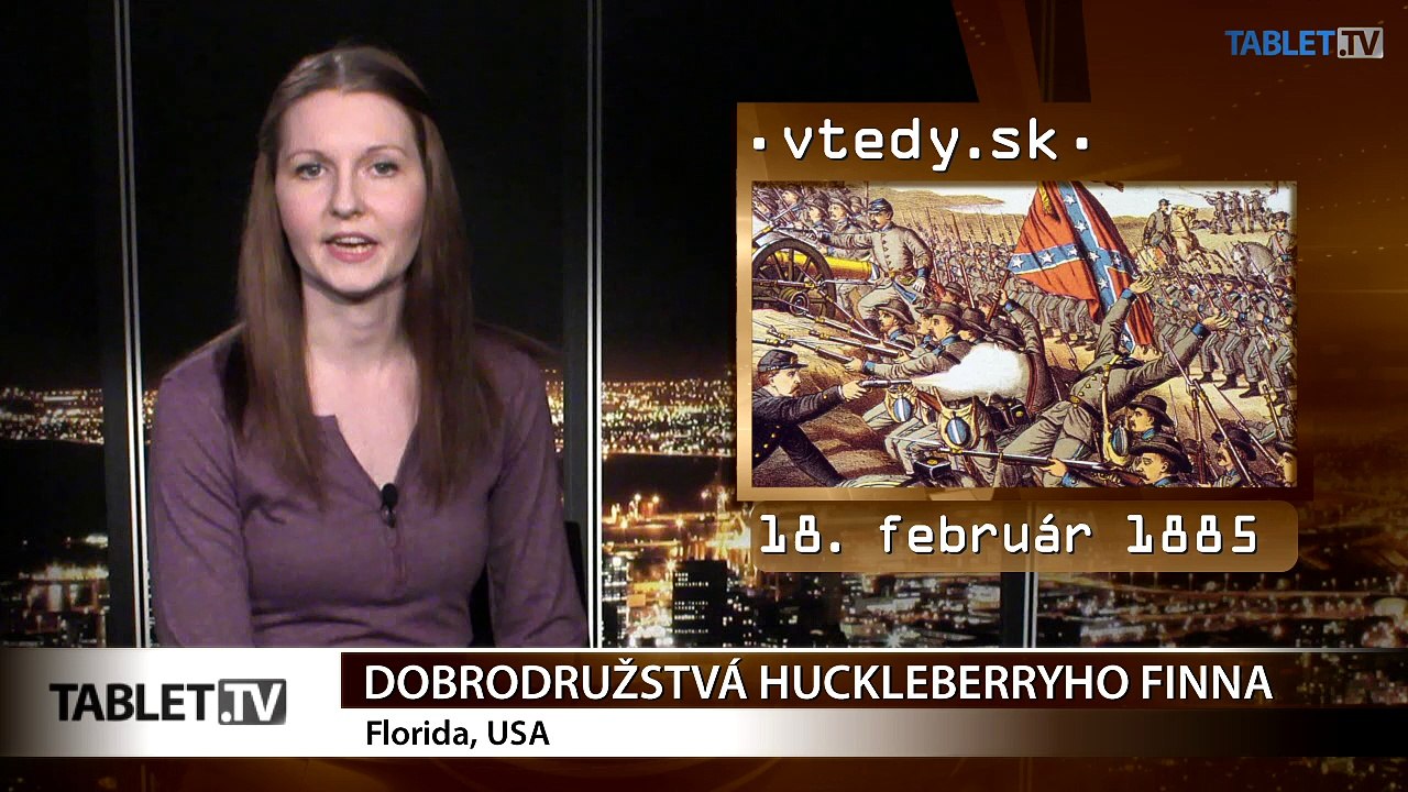 Stalo sa VTEDY: Huckleberry Finn aj prvé letecké zásielky