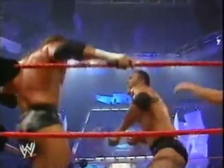 WWE RAW The Rock vs Triple H