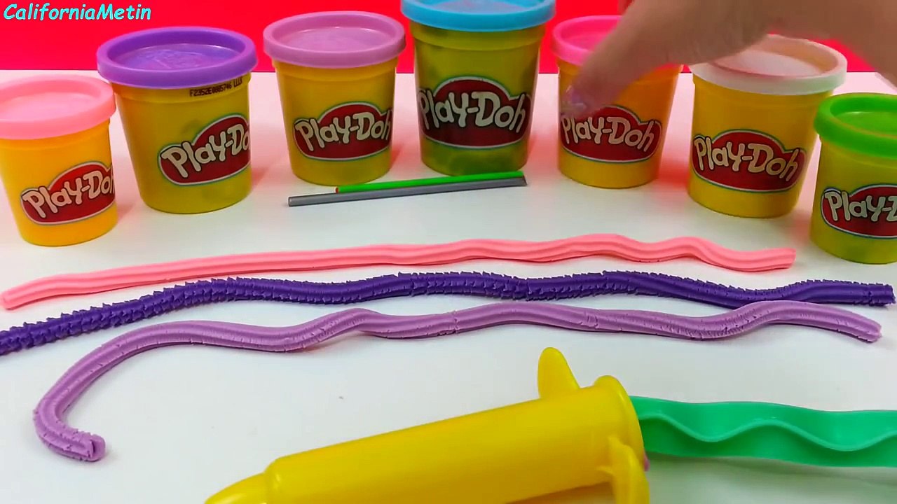 Play Doh How To Make Funny Lollipops Review
