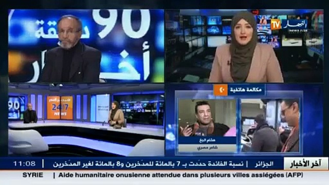الشاعر المصري هشام الجخ : شرف كبير لي أن ألتقي بأبناء الجزائر و بشعرائها  الكبار