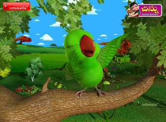 Chilaka Chilaka - Telugu Rhyme 3D Animated