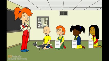 Caillou Brings Gilbert to School / Grounded