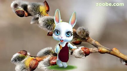 Zoobe Зайка Поздравление с вербным воскресеньем