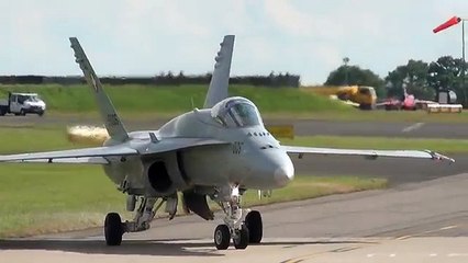 Swiss Air Force F-18 Demo Being Awesome.
