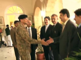Corps Commander meets on Sindh CM (17-02-2016)