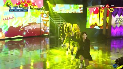 160217 Automatic + Ice Cream Cake - Gaon Chart K-POP Awards