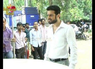 Raman Has A Fight  On Location of TV Serial Yeh Hai Mohabbatein-