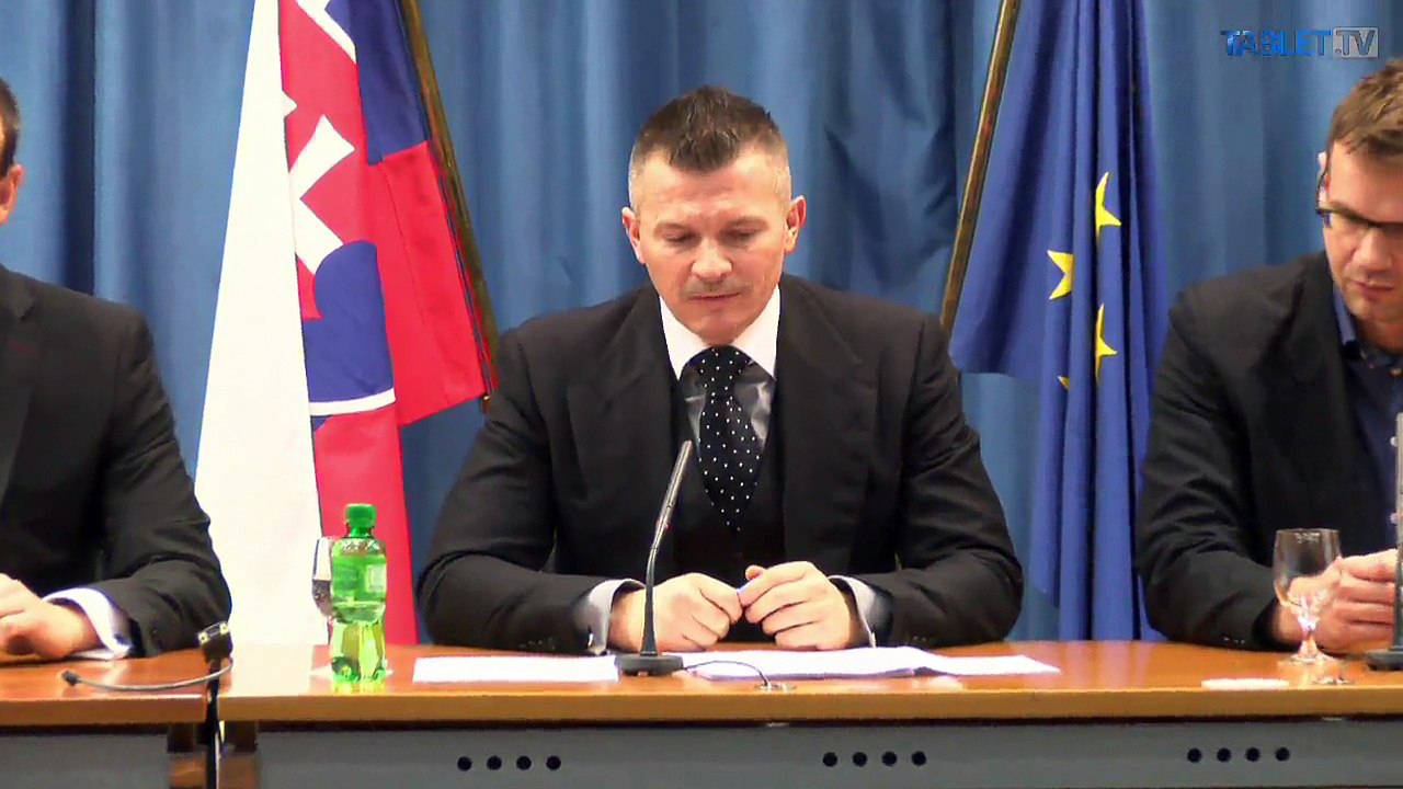 ZÁZNAM: Tlačová konferencia po rokovaní Vlády SR