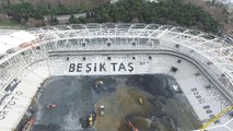 Vodafone Arena'da 'Beşiktaş' göründü