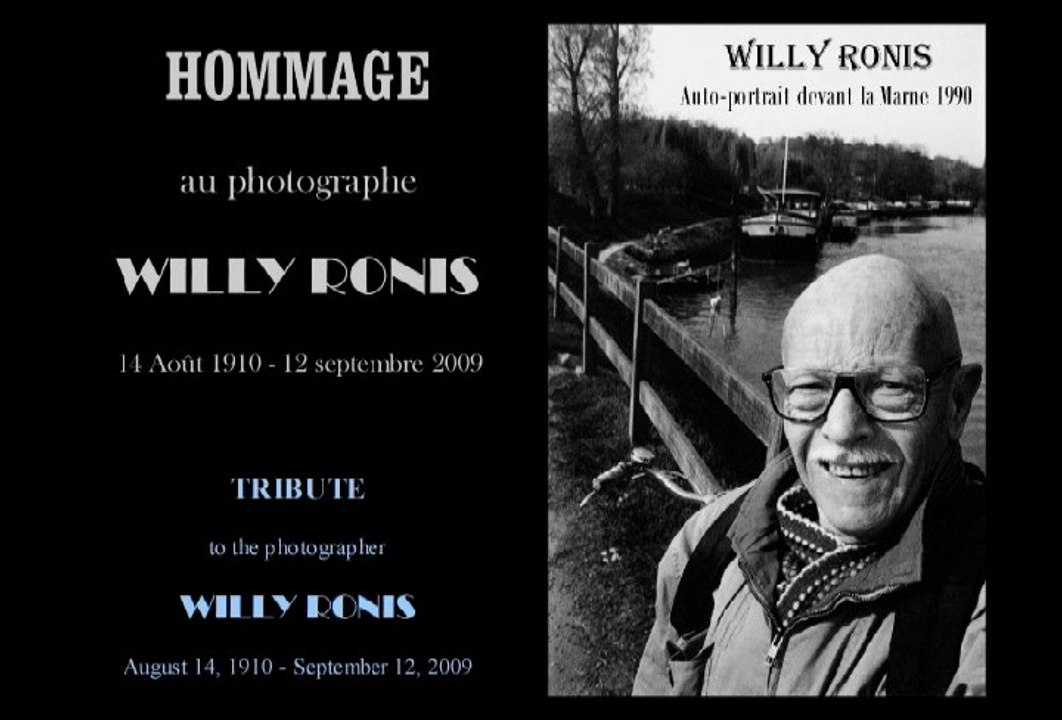N°124 Diaporama HOMMAGE au photographe Willy RONIS / TRIBUTE to Willy RONIS