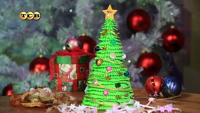 Ёлочка из фоамирана. Идеи к Новому году. На заметку