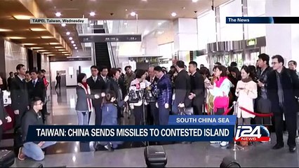 Taiwan: China sends missiles to contested island