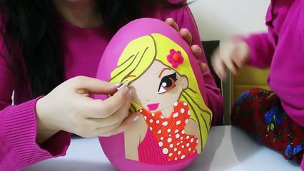 Winx Club Stella Sürpriz Yumurta Oyun Hamuru-Winx Şirinler Gomu Cicibiciler