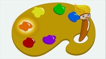 Развивающий мультфильм Кисточка Петти - учим цвета, мультики для малышей.