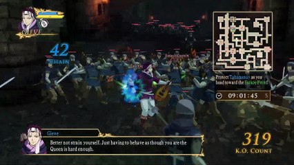 Let's play Arslan The Warriors of Legend: Part 6 - The Queen's Escape