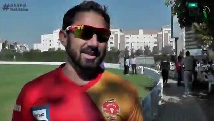 Saeed Ajmal funny interview in PSL T20 2016