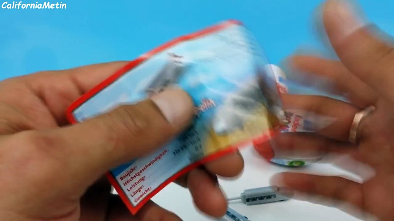 Kinder Surprise Eggs German Trains Limited Edition