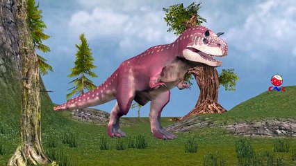 Dinosaur Vs Elephant And Dinosaur Vs Shark Fighting And Singing Finger Family Nursery Rhym