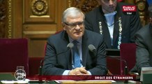 Projet de loi droit des étrangers - Les matins du senat