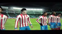 Barca vs Atletico de Madrid (PES 2013 3ds gameplay español)