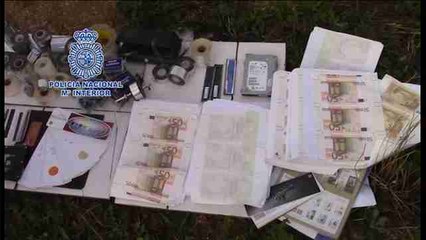 La Policía desmantela un grupo dedicado a la impresión de dinero falso