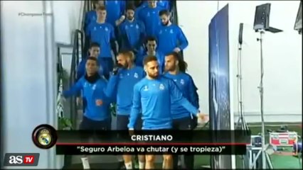 CR7 tira sarro de pênalti do Barcelona e de companheiro do Real