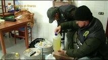 Napoli - Scoperta raffineria di cocaina (17.02.16)