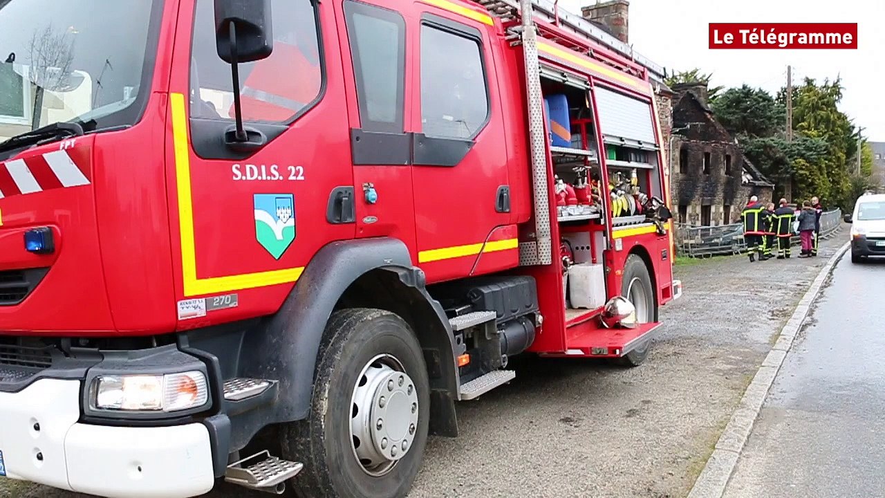 Plestin-les-Grèves (22). "Un brasier très impressionnant",  témoigne le maire