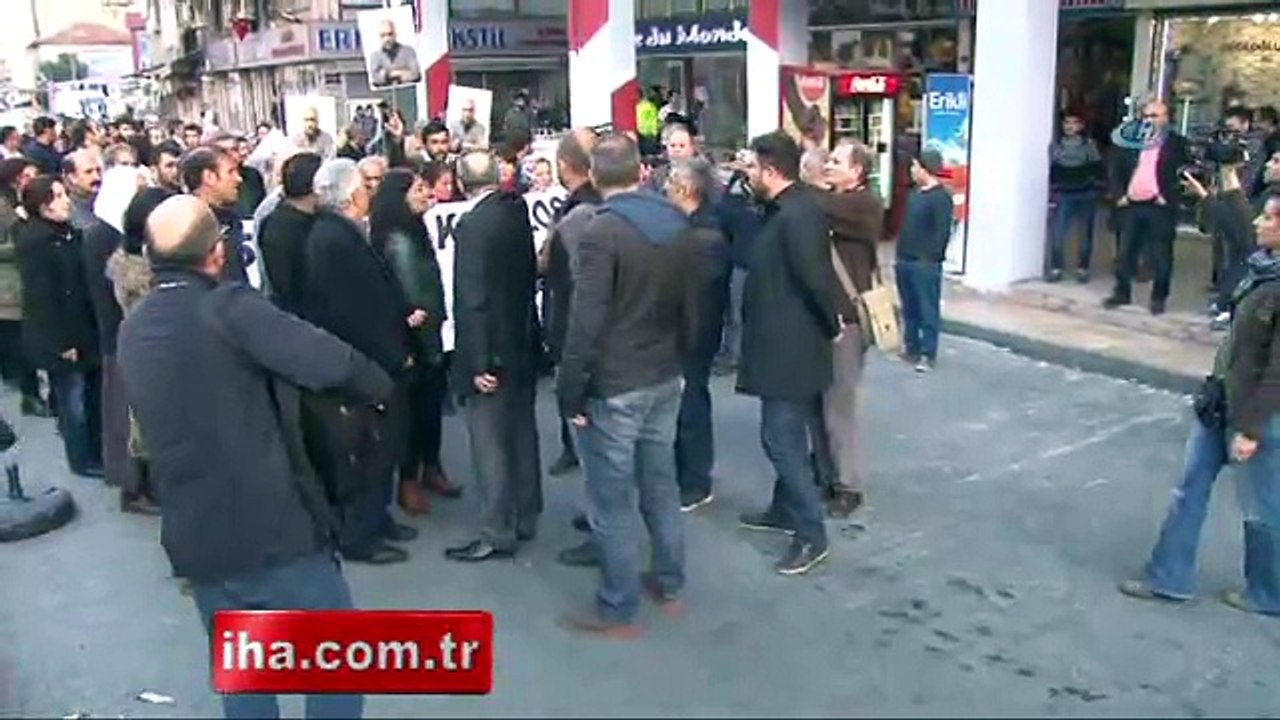 HDP eylemine polis müdahalesi