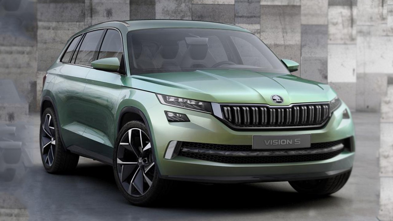 Skoda Vision S Concept Unveiled Before 2016 Geneva Motor Show Showcase