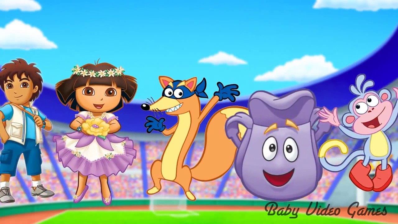#VD015A699Dora Baby Top Cartoon Songs Finger Family Dora Baby Fan Made
