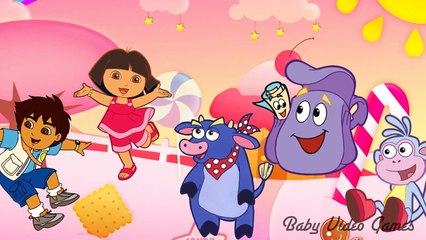 #VD015A700Dora Family Finger Dora Candy Music Dora Nursery Rhyme Parody