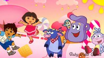 #VD015A700Dora Family Finger Dora Candy Music Dora Nursery Rhyme Parody